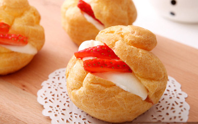 1/6 gives your baby extra fun with delicious strawberry ice cream puffs 20