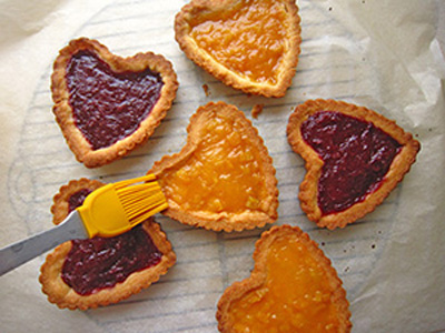 A talent for making delicious fruit jam tart 17