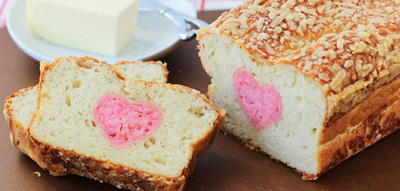 Skillful hands make bread pretty heart shaped 16