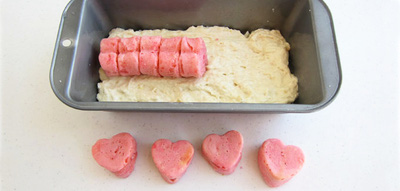 Skillfully made super pretty heart-shaped bread 10