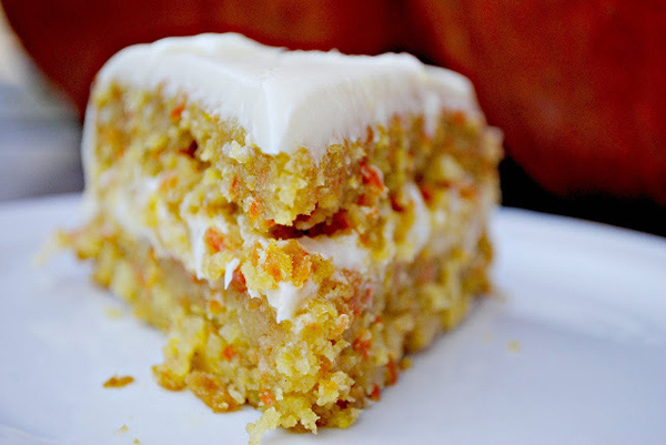 Coconut carrot cake forever eaten without bored! 25