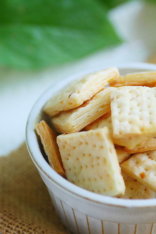 Delicious sip crackers! first