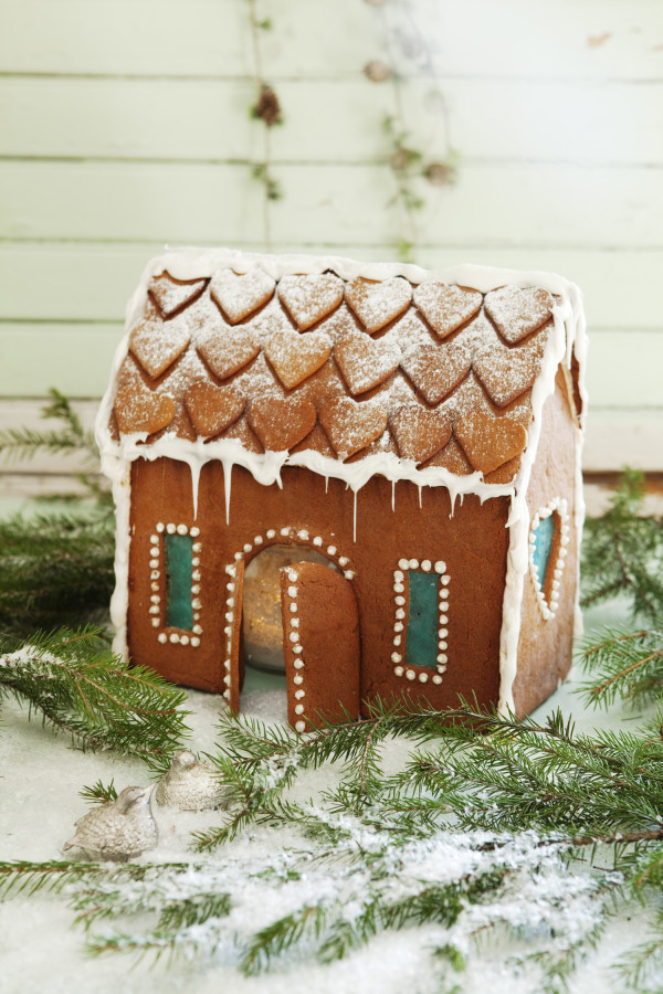 Make a beautiful gingerbread house for Christmas 20